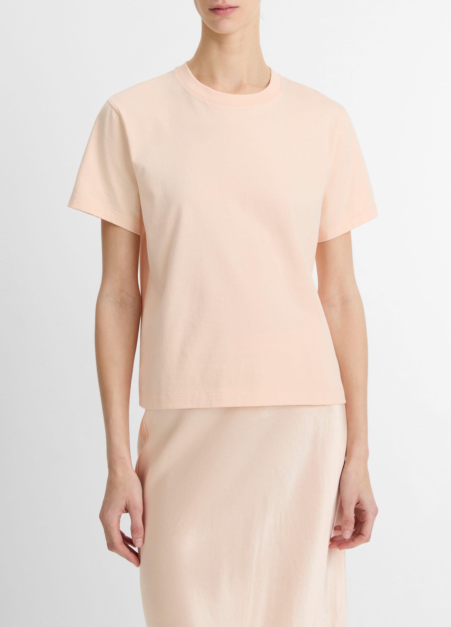 Pima Cotton Crew Neck T-Shirt