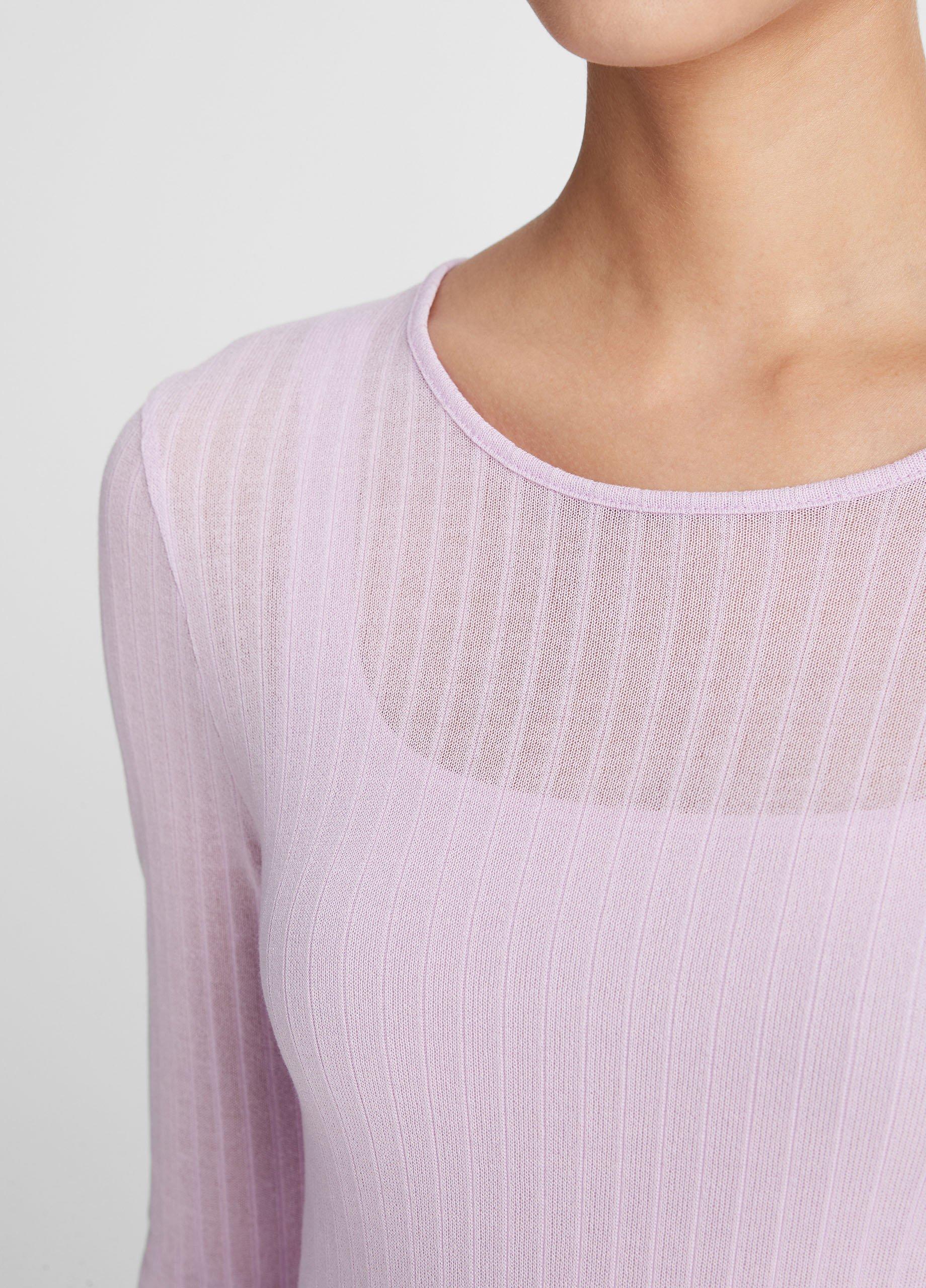 TODAYFUL / トゥデイフル】Sheer Crewneck Long T（Tシャツ