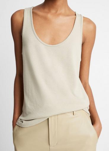 Relaxed Scoop-Neck Tank image number 1