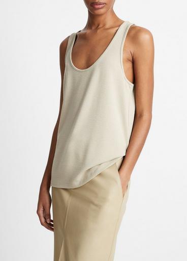 Relaxed Scoop-Neck Tank image number 2