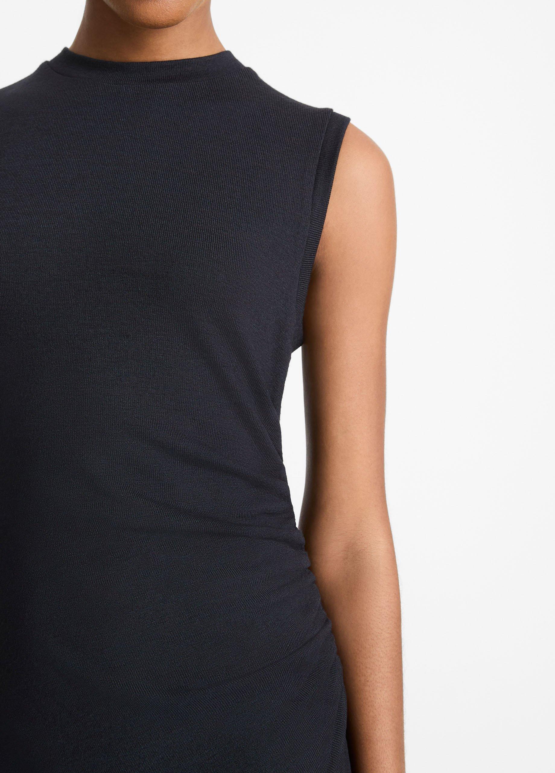 NAB　THETOE montauk waist gather dress Montauk Waist Gather Dress – THE TOÉ