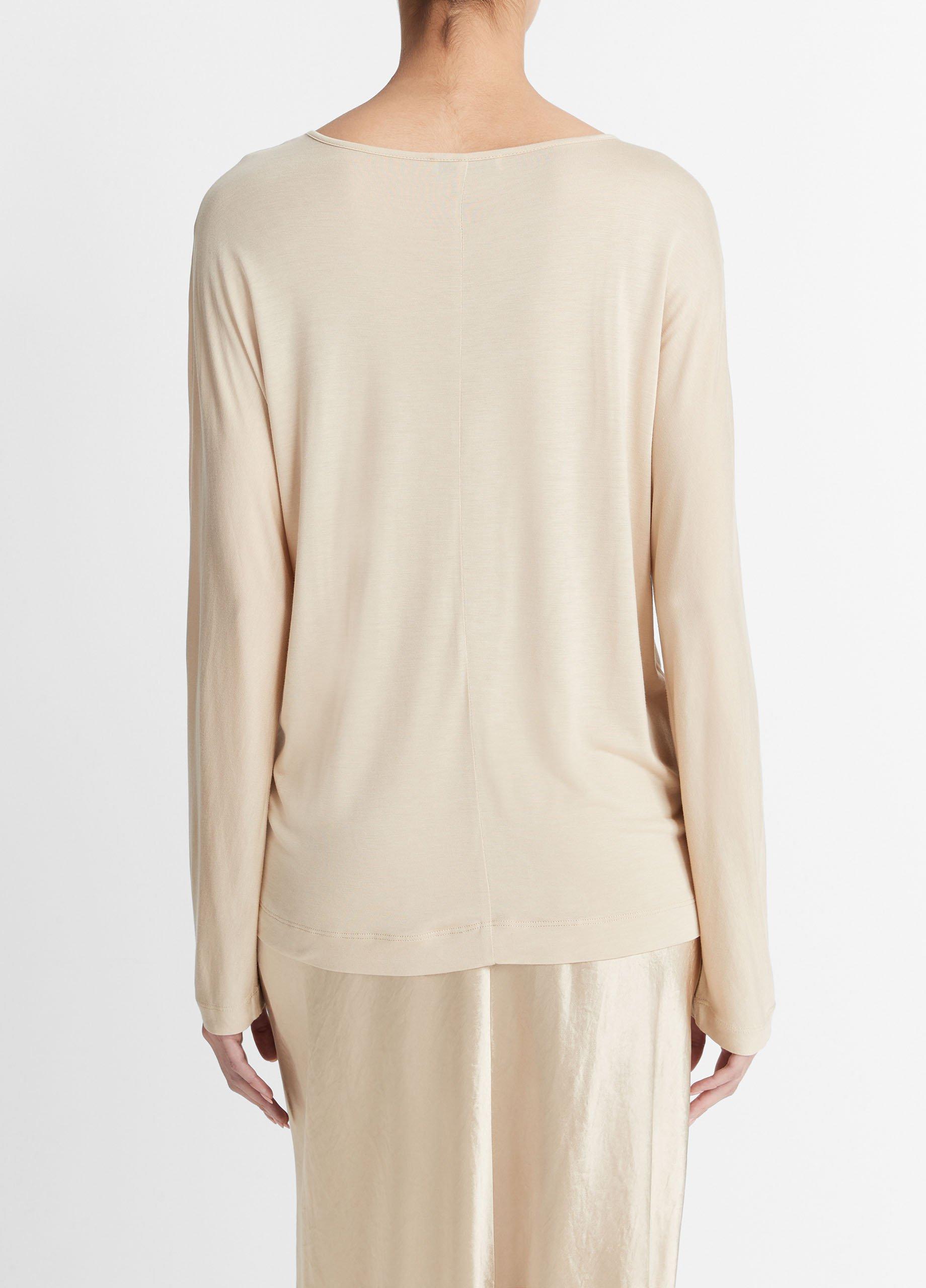 Relaxed V-Neck Dolman T-Shirt in Shirts & Tees | Vince