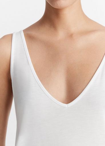 Relaxed V-Neck Tank image number 1