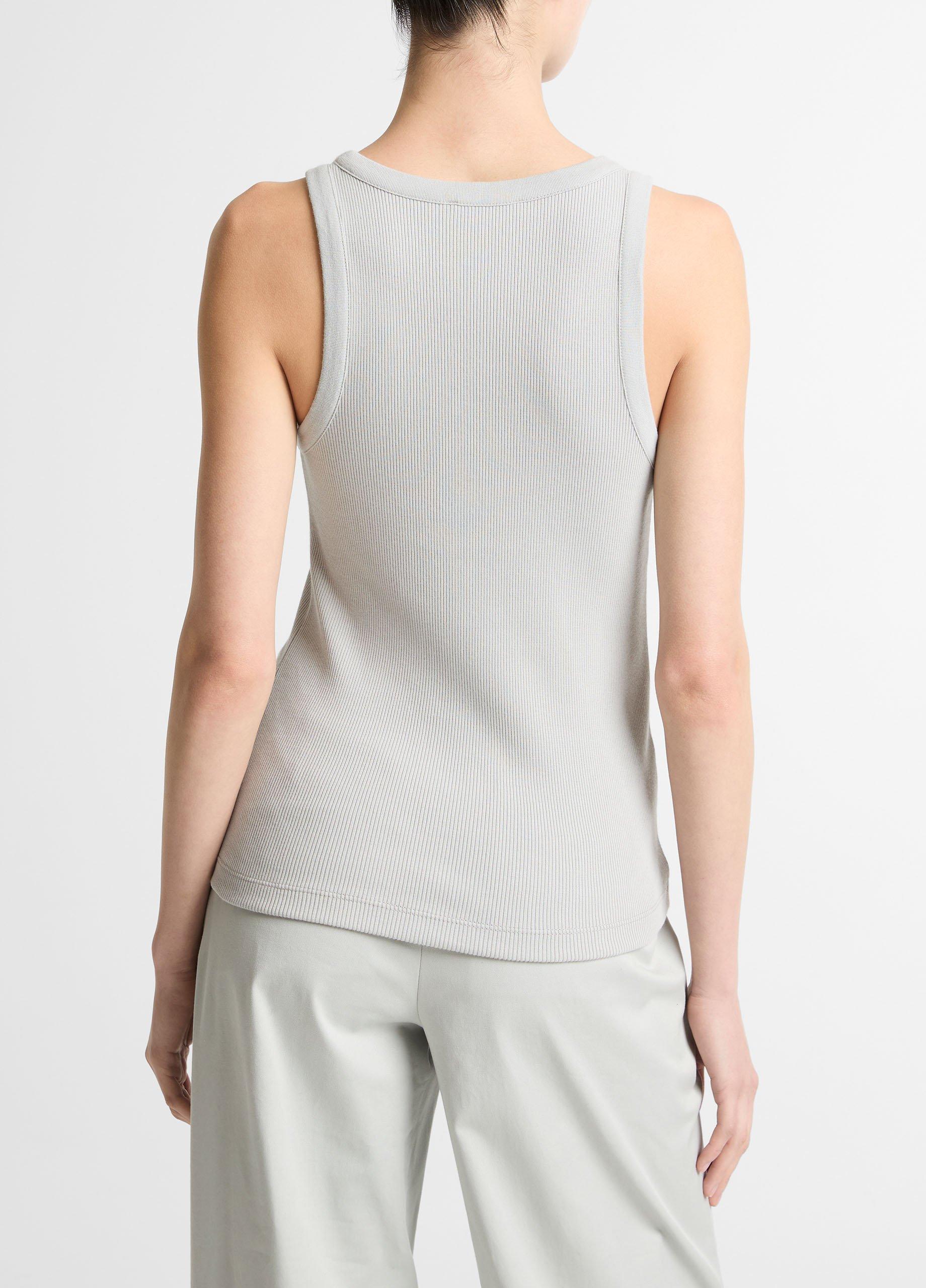 Ribbed Scoop-Neck Tank image number 2