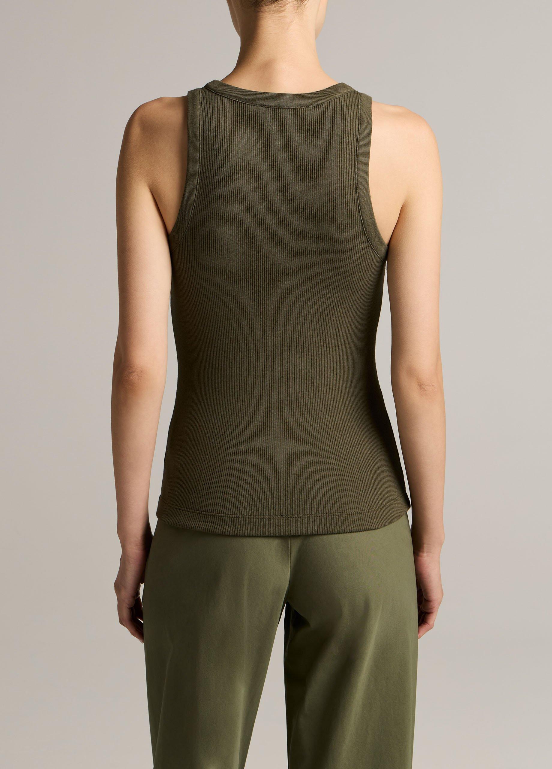 Ribbed Scoop-Neck Tank image number 2