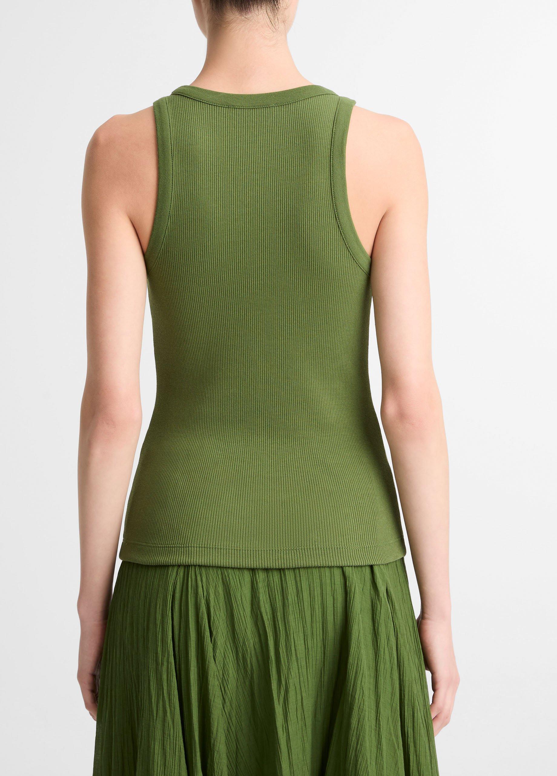 Ribbed Scoop-Neck Tank image number 2