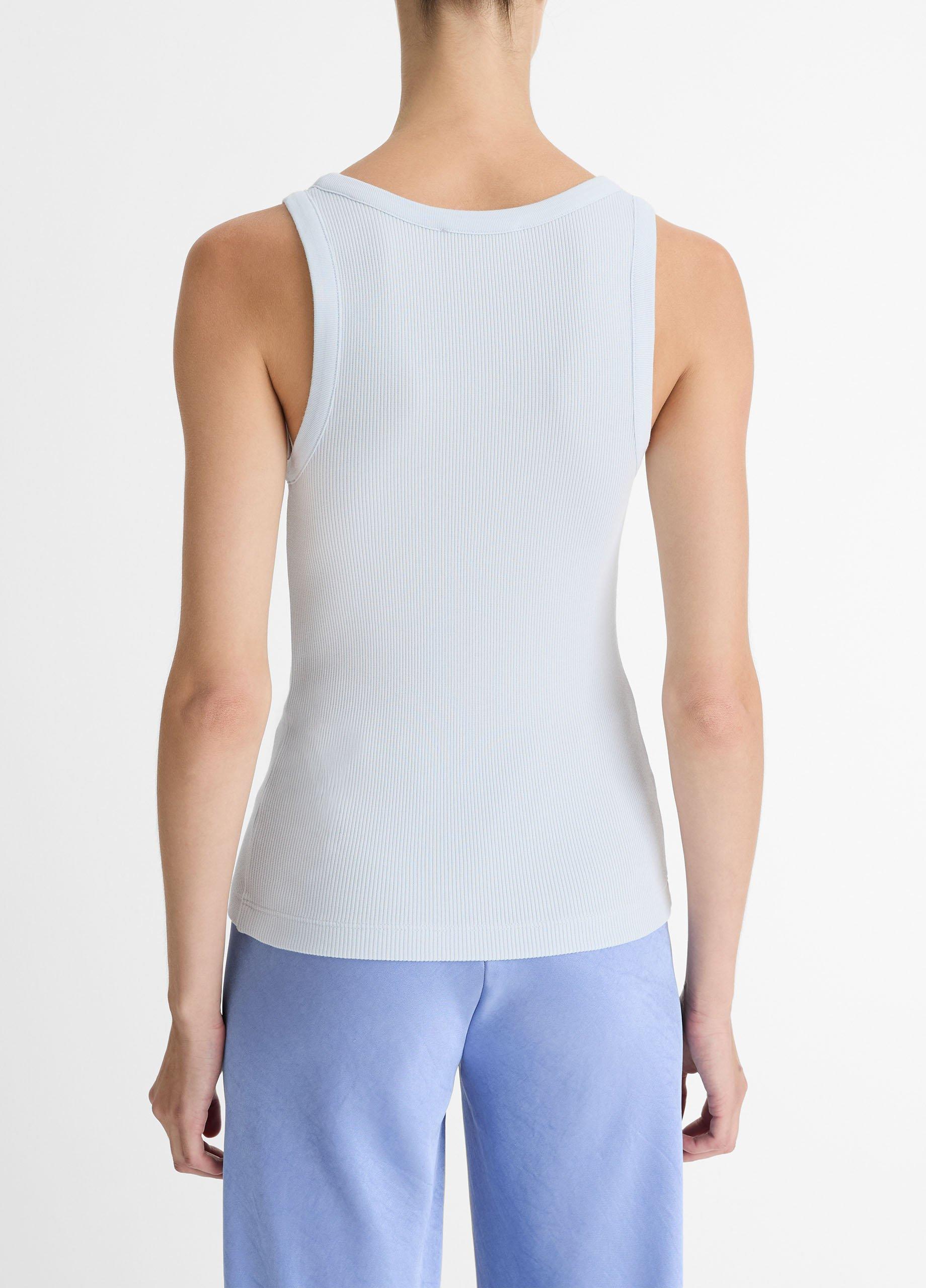 Ribbed Scoop-Neck Tank image number 3