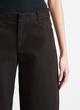 Washed Cotton Twill Wide-Leg Pant image number 1