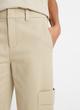 Cotton Cropped Utility Pant image number 1