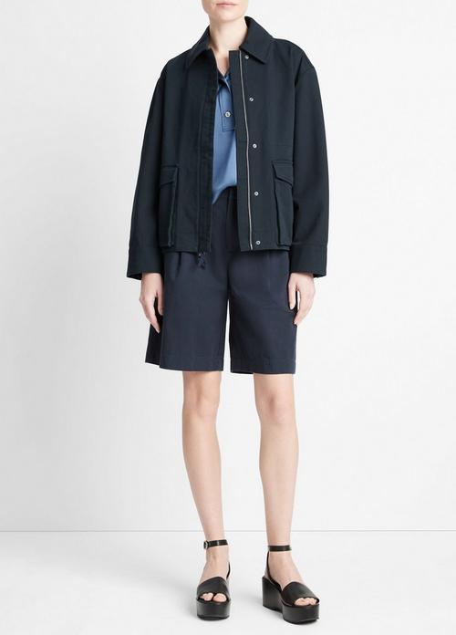 Vince cropped hotsell utility jacket