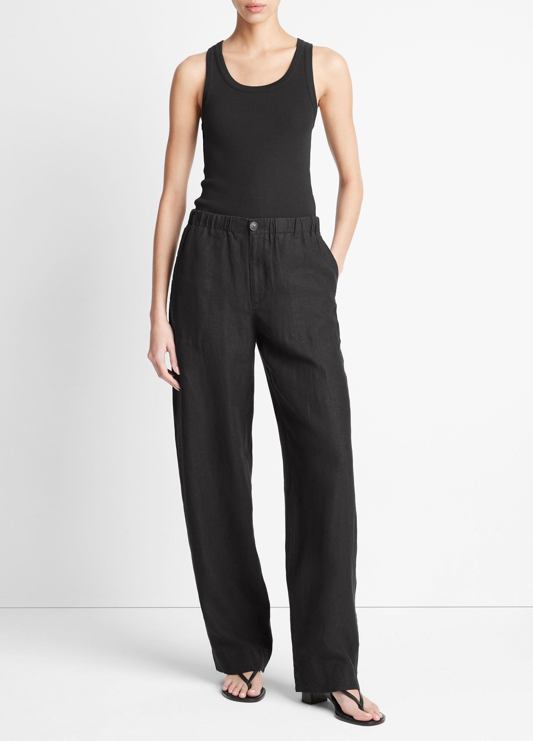 빈스 Vince Hemp Utility Pant,BLACK