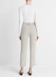 Crepe Tailored Straight-Leg Pant image number 3