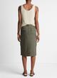 Cotton Low-Rise Utility Cargo Skirt image number 3