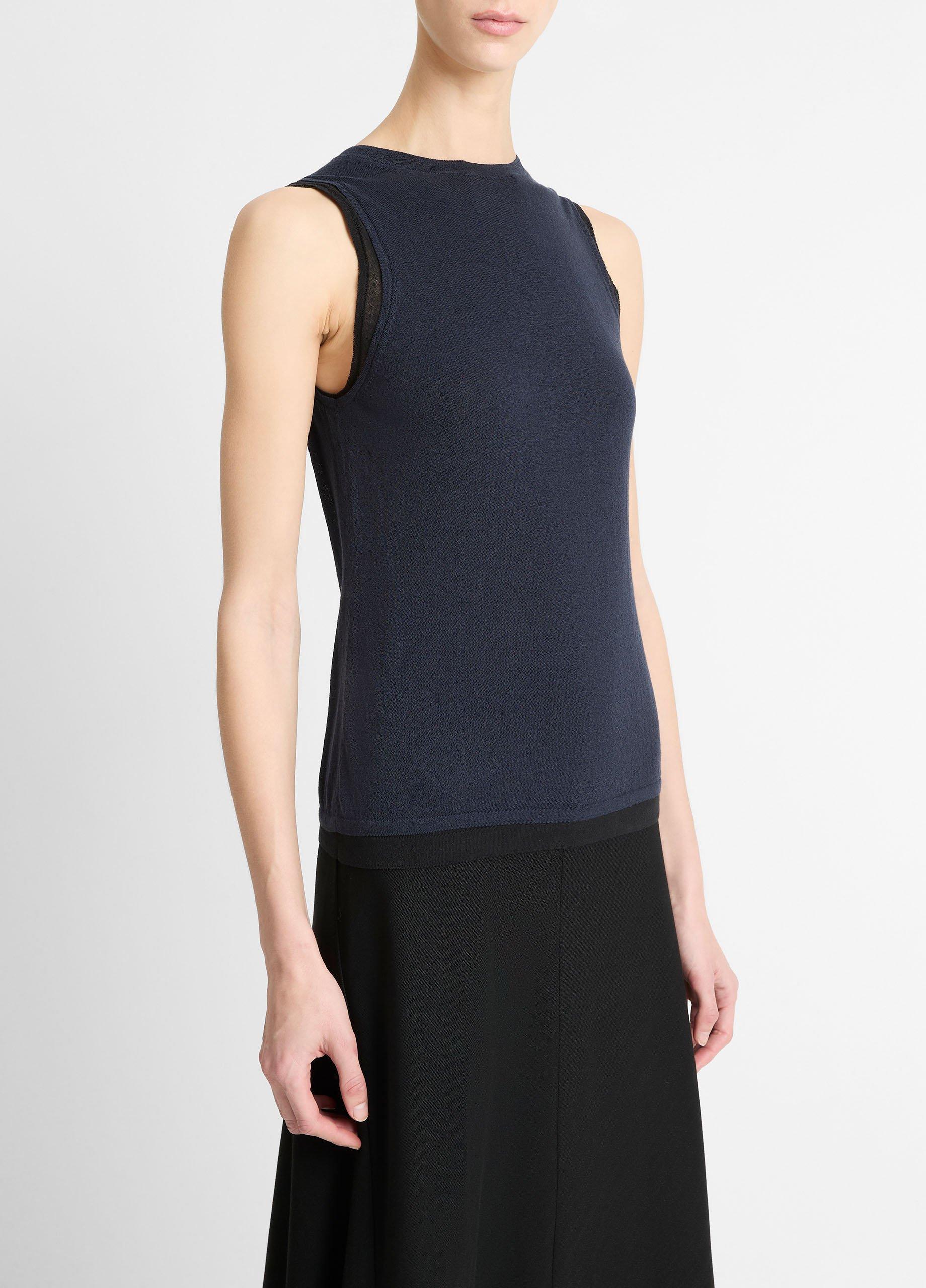 Double-Layer Knit Shell image number 1