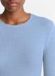 Waffle-Stitched Cashmere-Silk Sweater image number 1