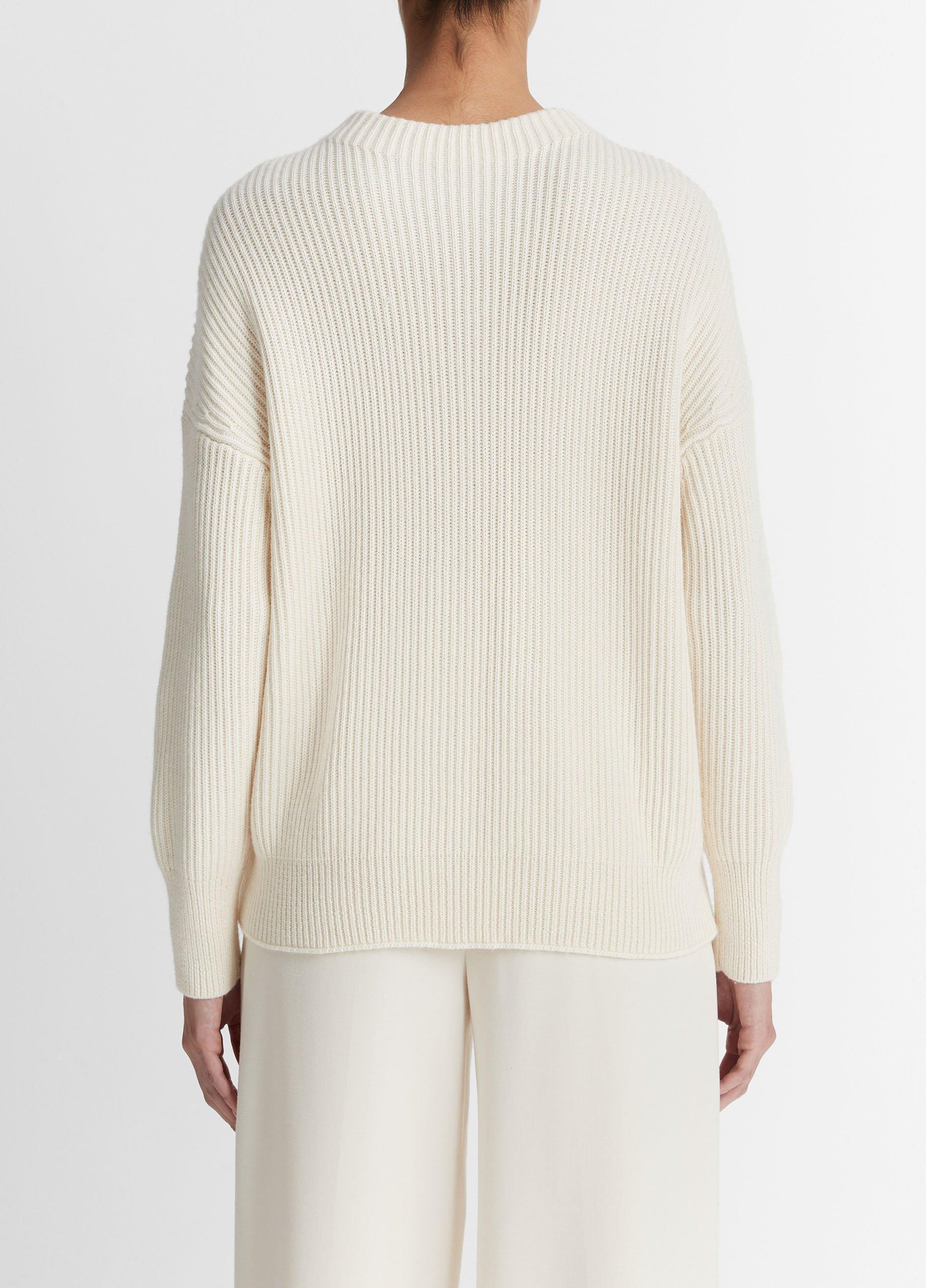 Cotton funnel neck on sale sweater