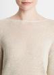Italian Linen Drop-Shoulder Pullover Sweater image number 1