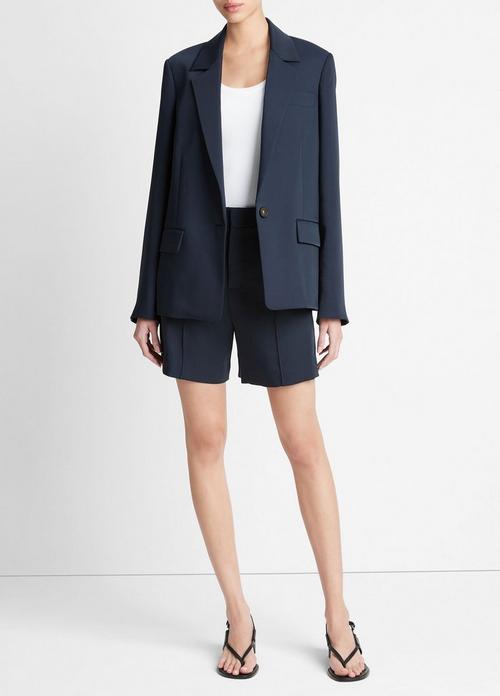 Vince Blue Striped Seersucker Blazer – Cueva