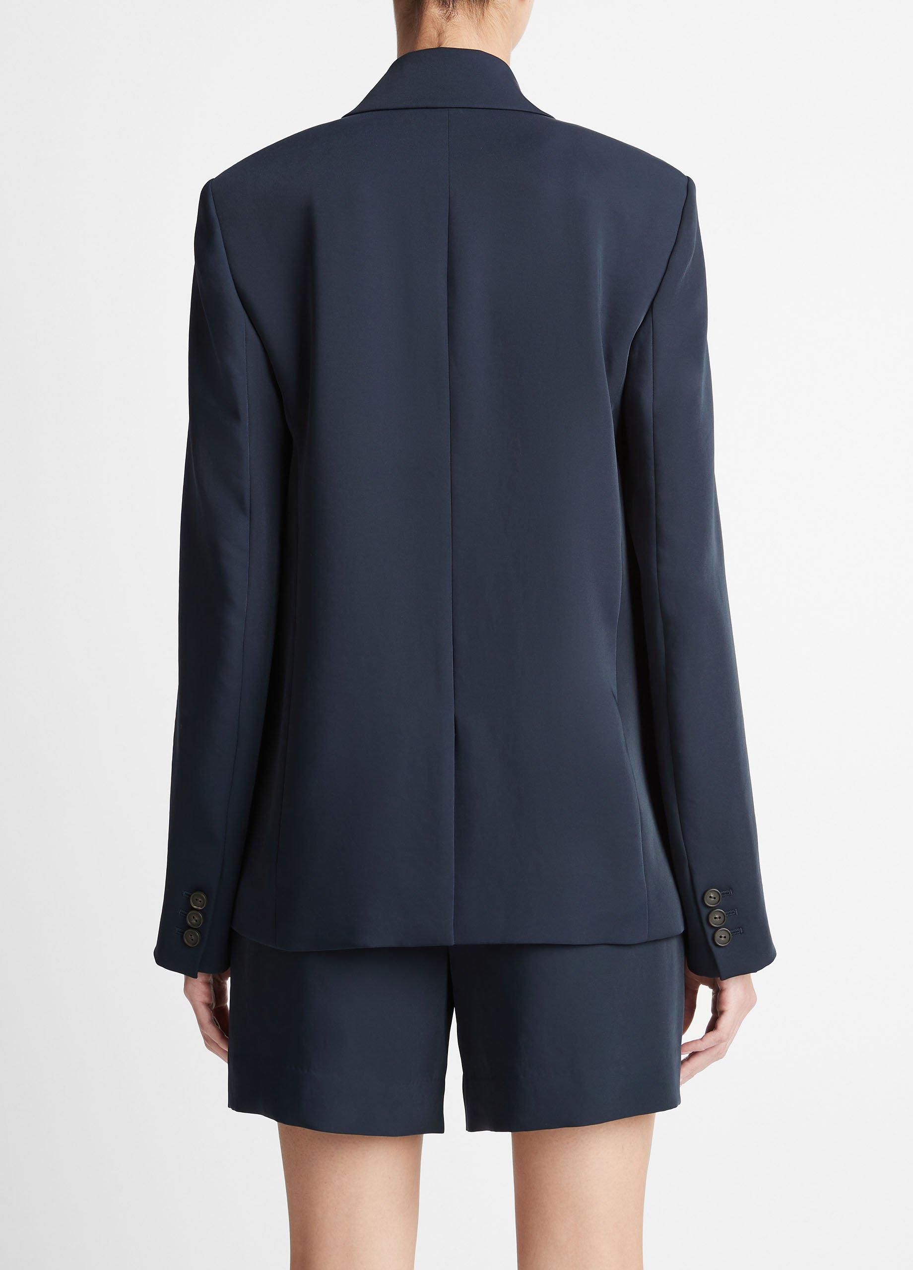 Soft Suiting Single-Breasted Blazer in Jackets & Outerwear | Vince