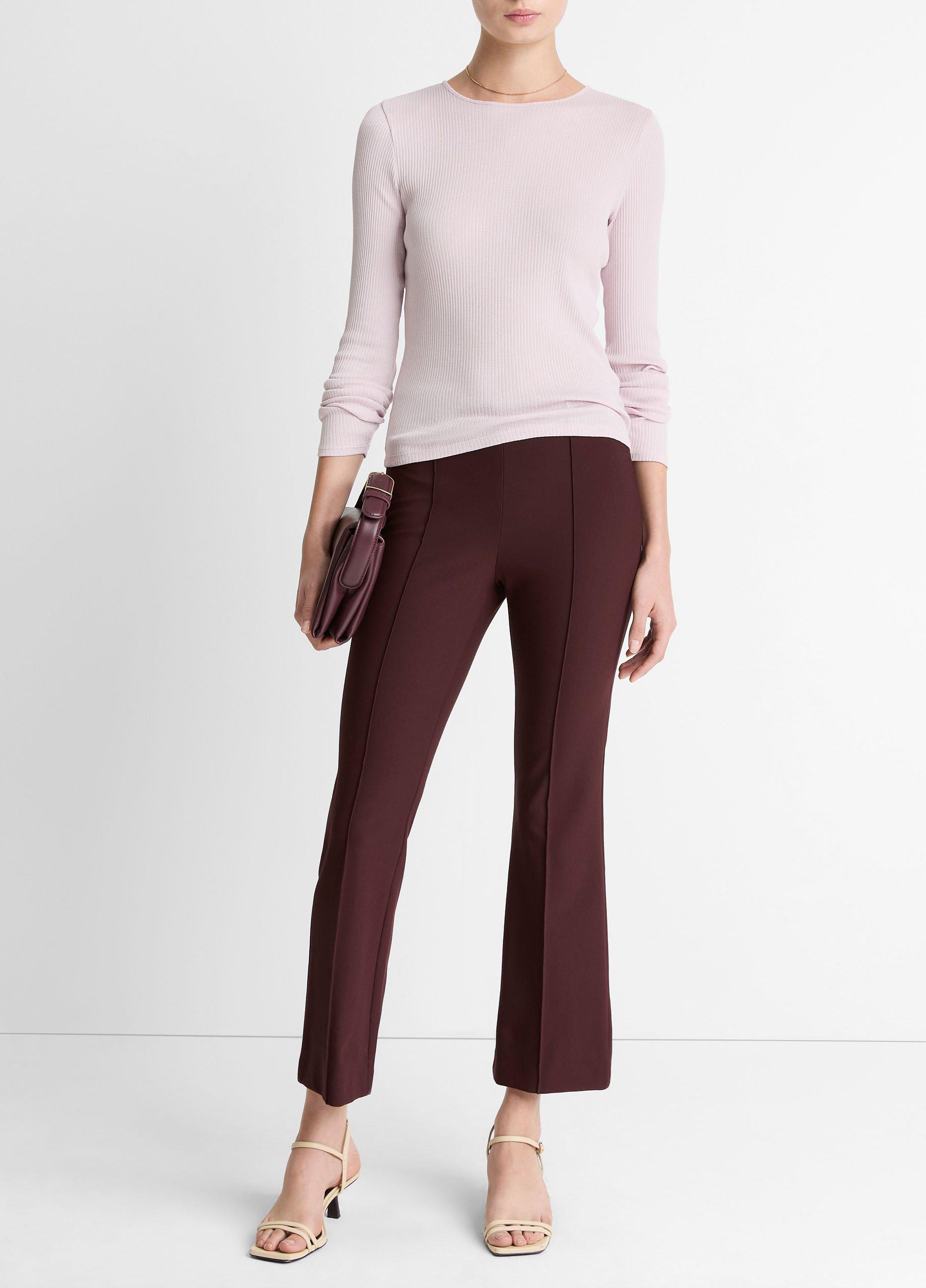 Ribbed Pima Cotton Long-Sleeve T-Shirt image number 3