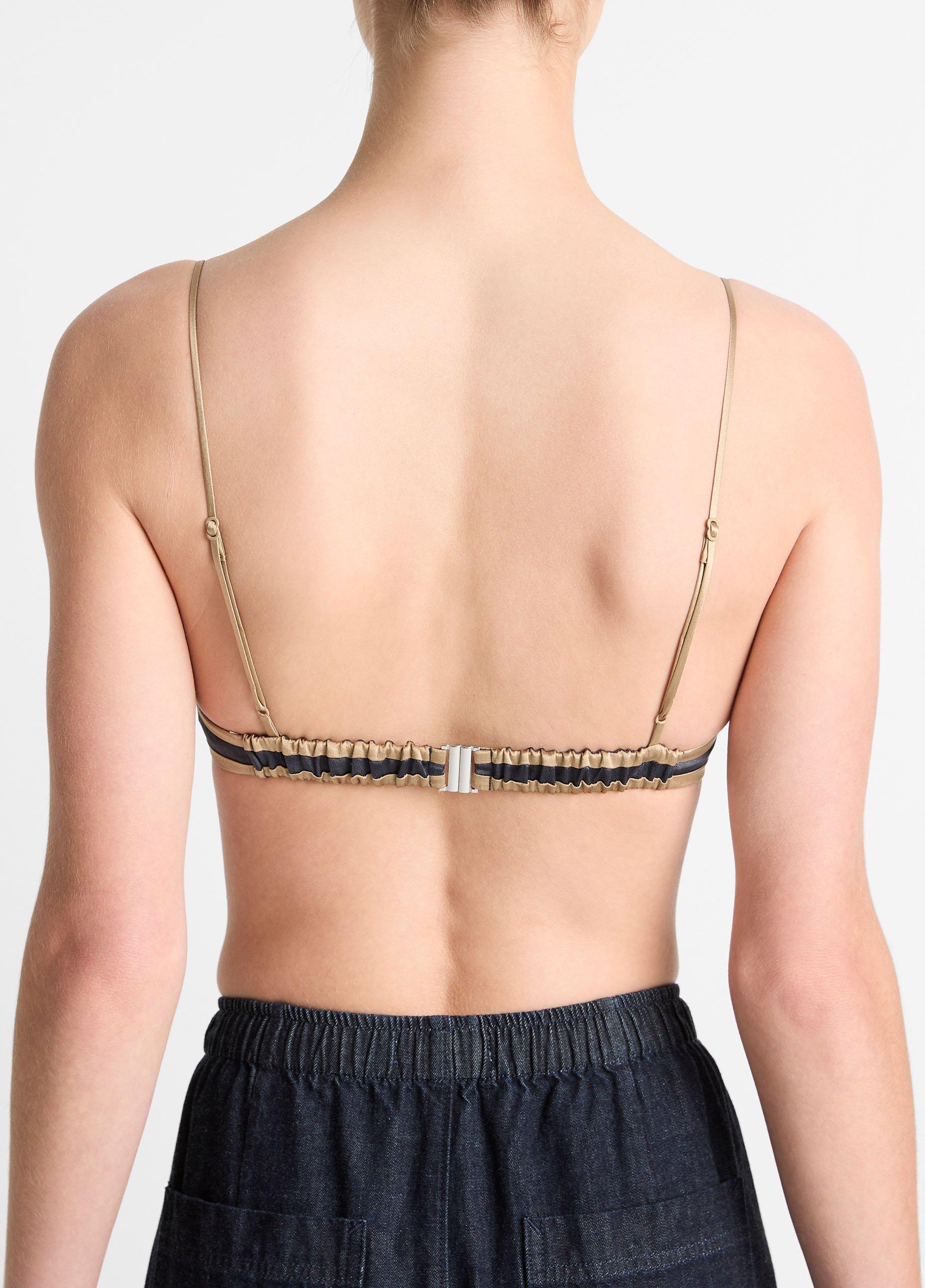 Silk Tipped Shrunken Camisole in Shirts & Tees | Vince