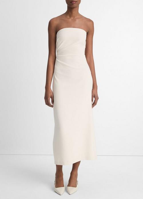 Strapless Draped Dress