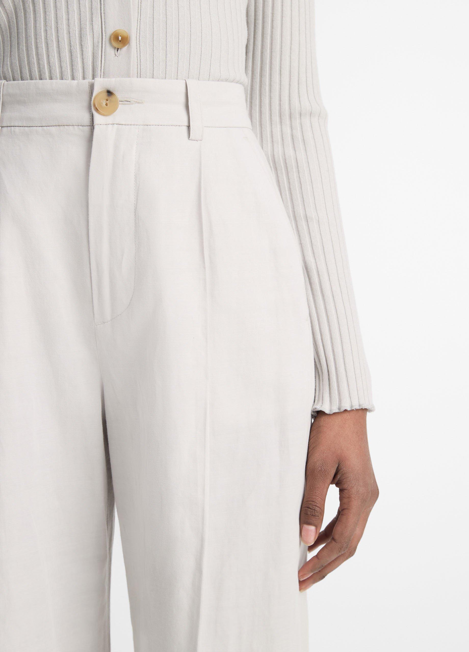 上品なスタイル High-Waist Women Products Vince in Trouser Wide-Leg Tailored パンツ