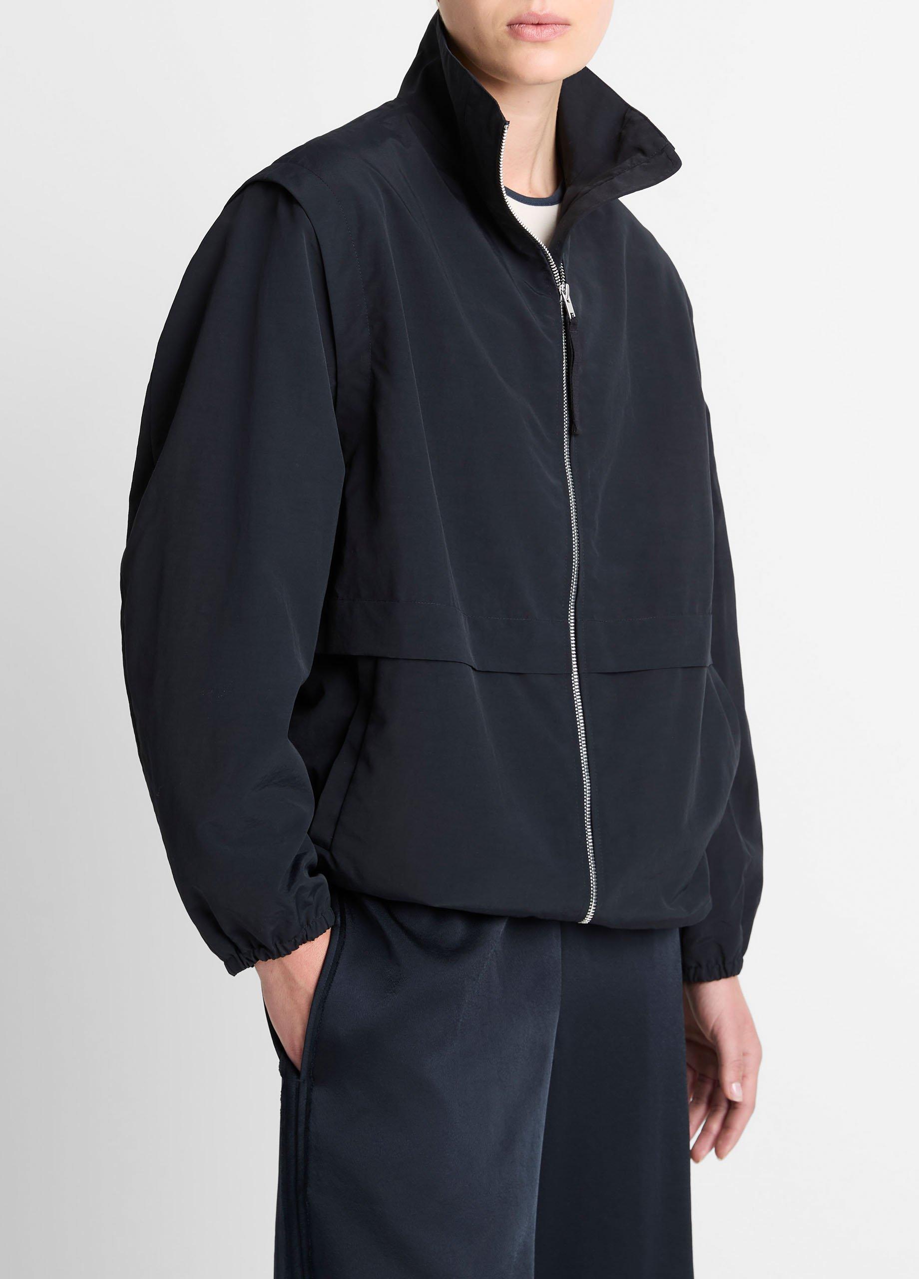 Nylon Track Jacket