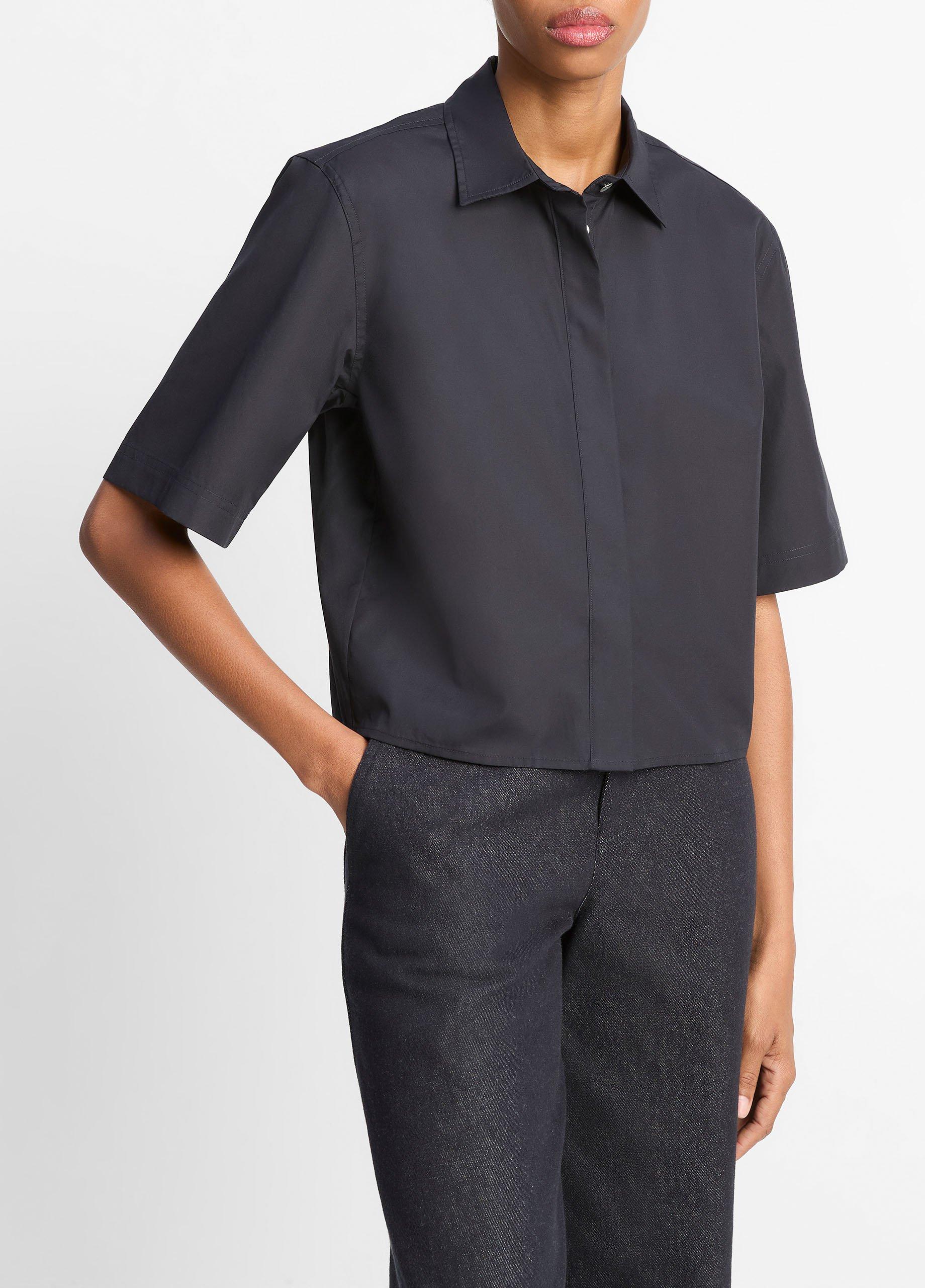 Tシャツ・カットソー TRILLION Washable boucle collar short sleeve knit CURRENT NA Canty Boucle Knit SS Shirt | Saturdays NYC