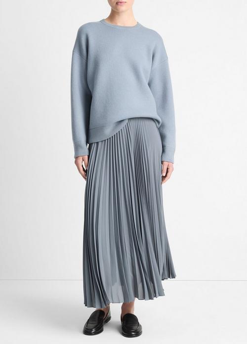 Draped Pleated Skirt