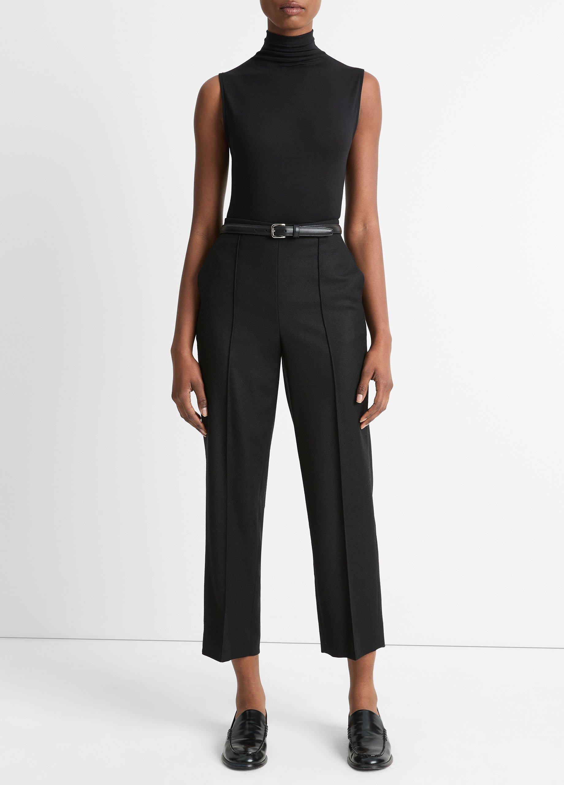 Jersey Sleeveless Turtleneck image number 0