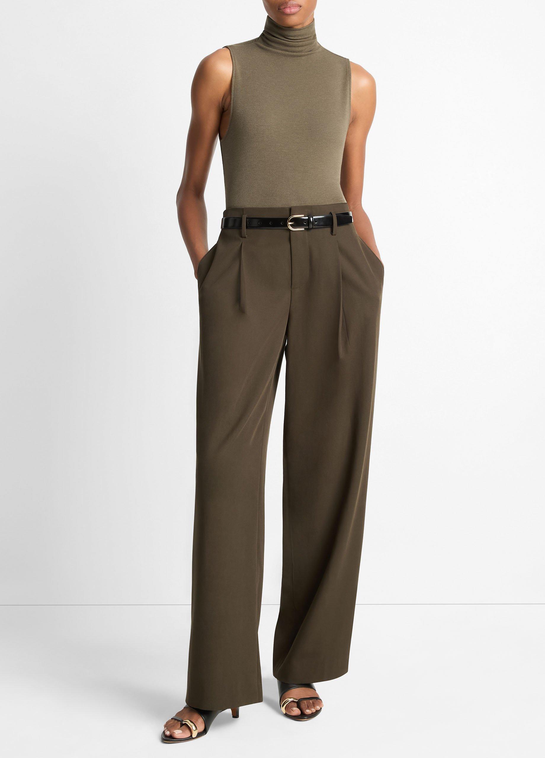 Jersey Sleeveless Turtleneck image number 3