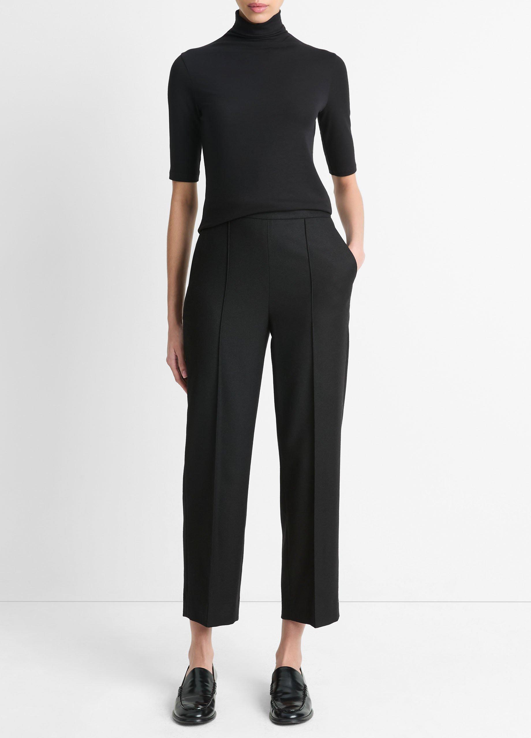 Elbow-Sleeve Turtleneck image number 0