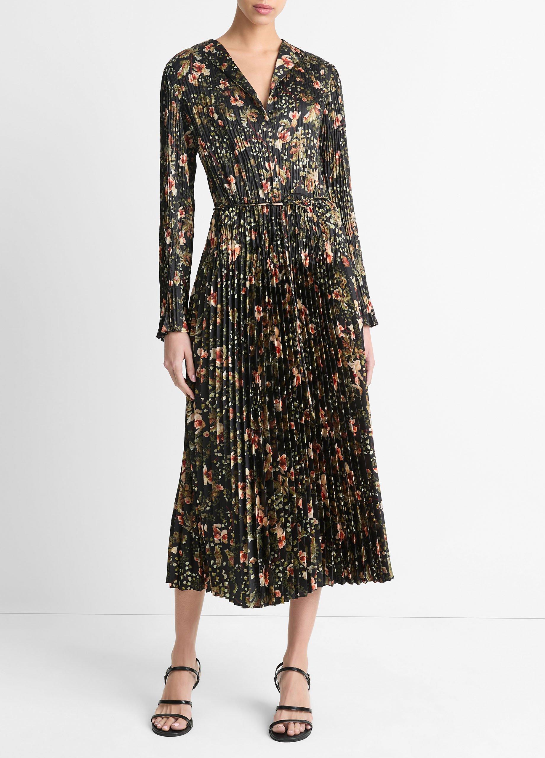 Vince floral dress sales
