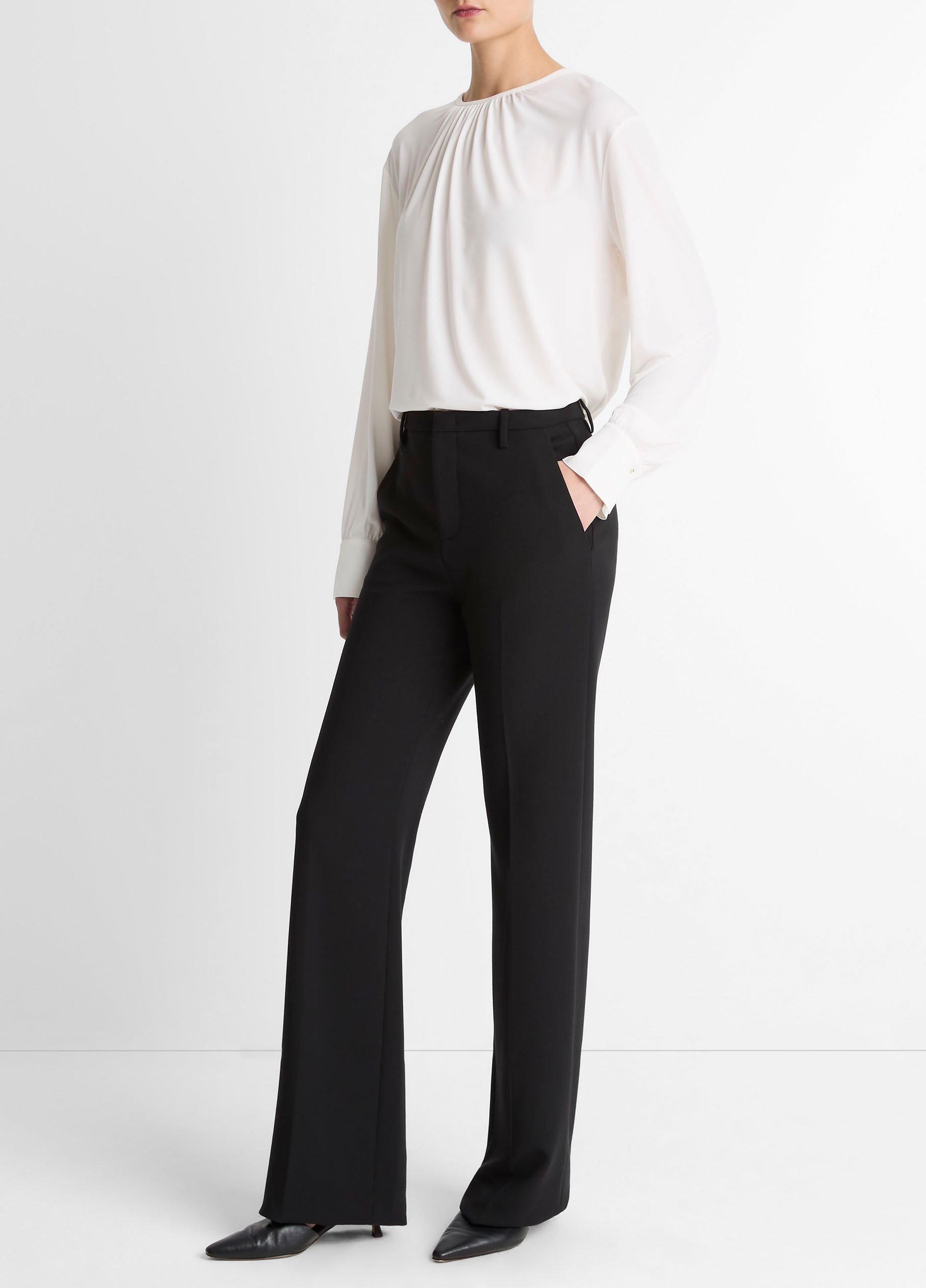 Simone Mid-Rise Sculptural Slim Flare Pant image number 1