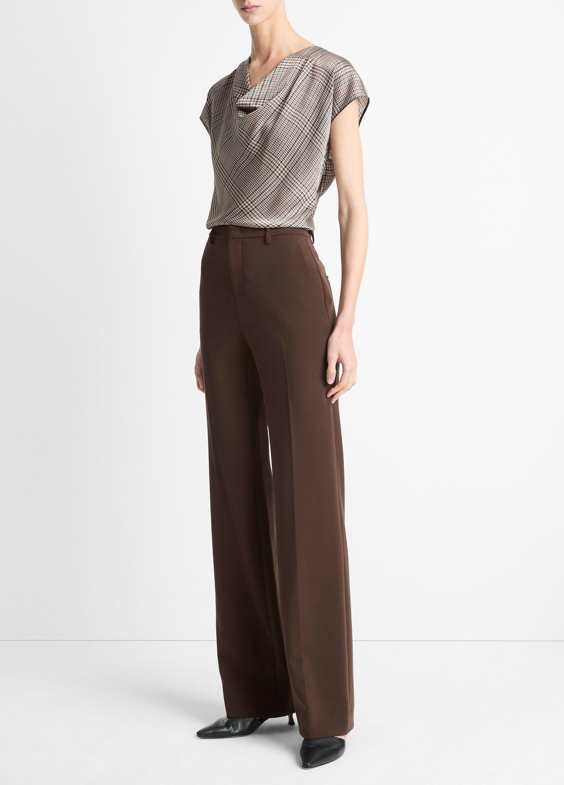 Simone Mid-Rise Sculptural Slim Flare Pant image number 1