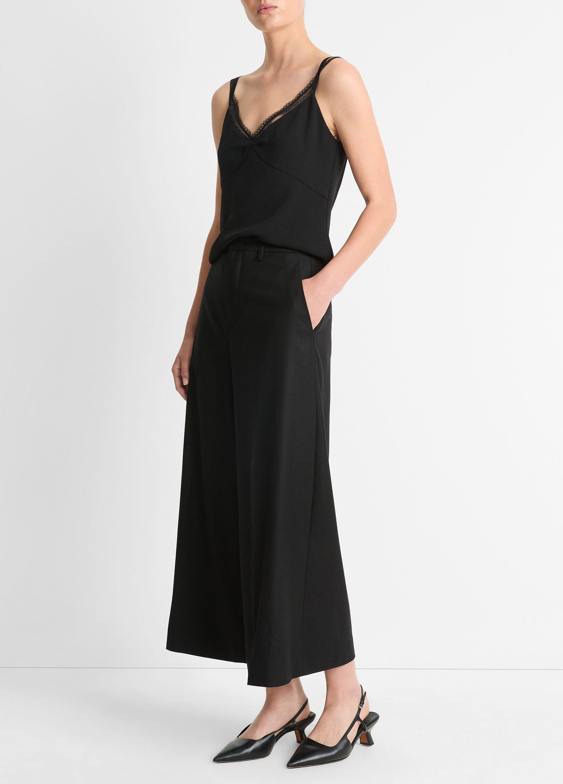 Thumbnail of Italian Wool-Blend Flannel Mid-Rise Culotte