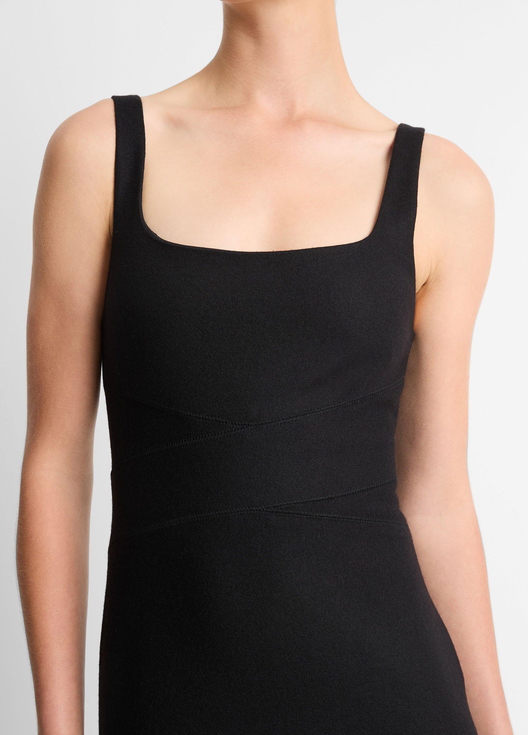 Italian Wool-Blend Column Dress image number 1