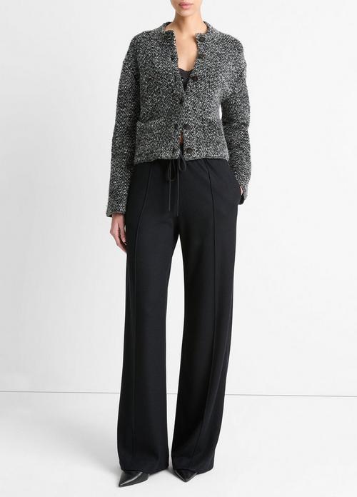 Wool-Blend Drawstring Pull-On Pant