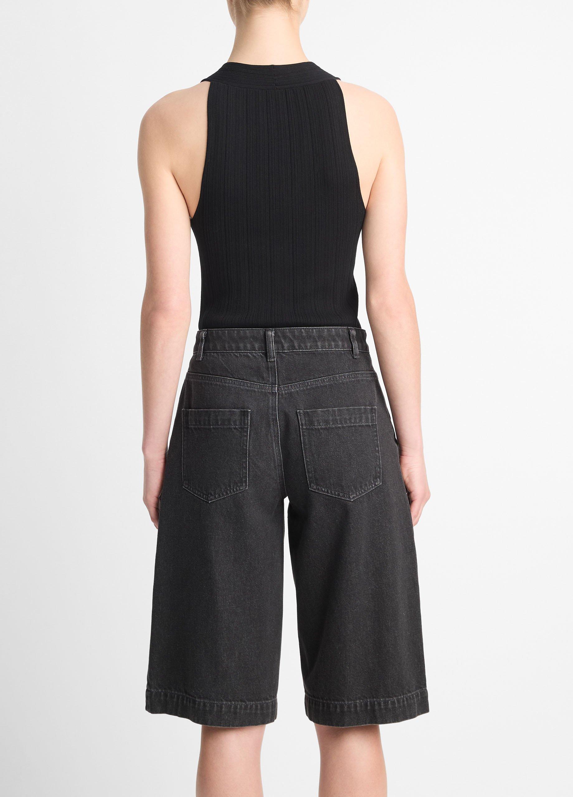 Cotton Mid-Rise Longline Short image number 3