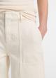 Cotton Mid-Rise Utility Wide Crop Pant image number 1