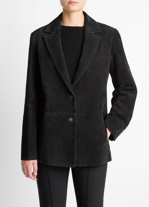 Suede Blazer
