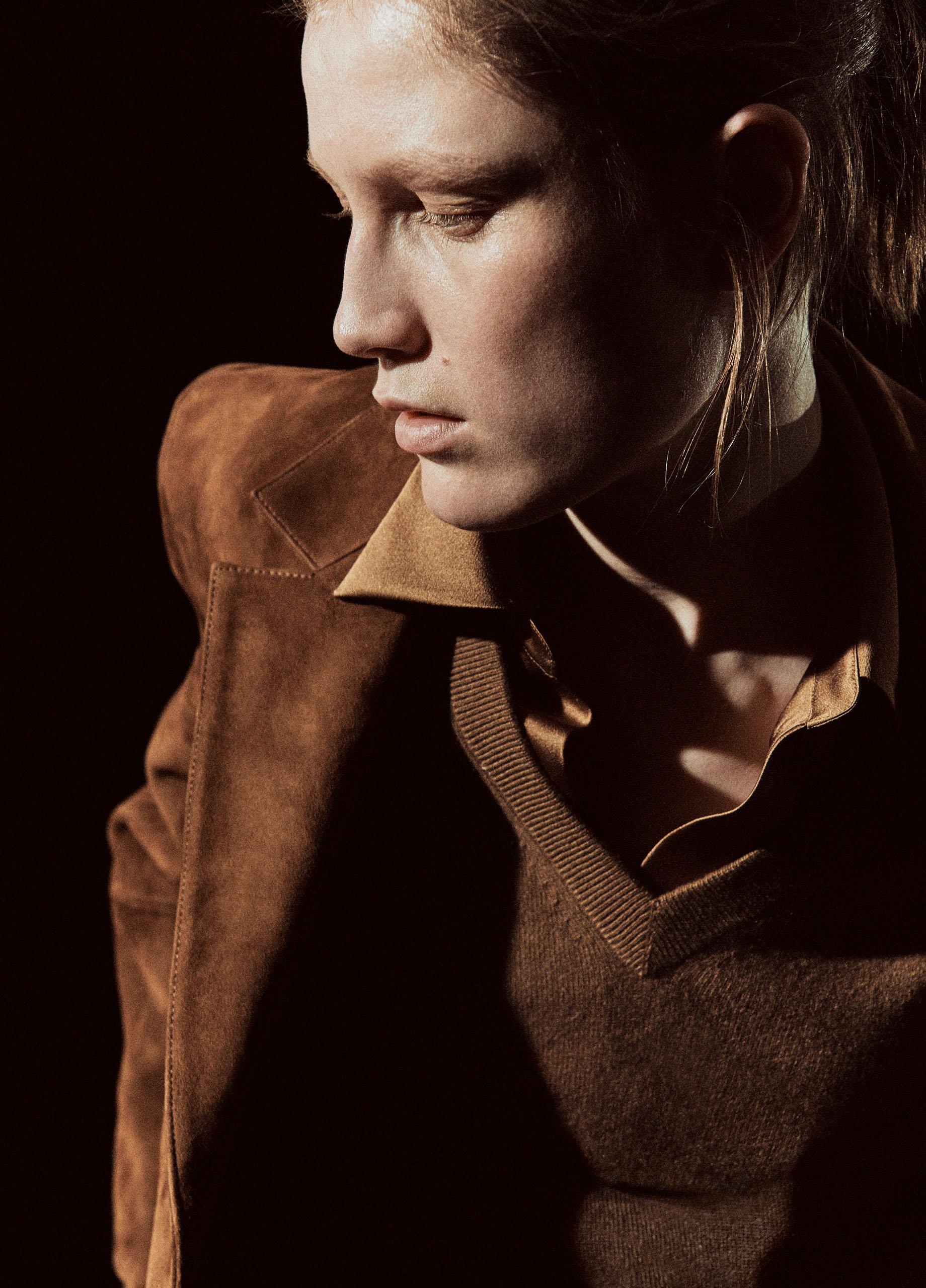 French Suede Blazer