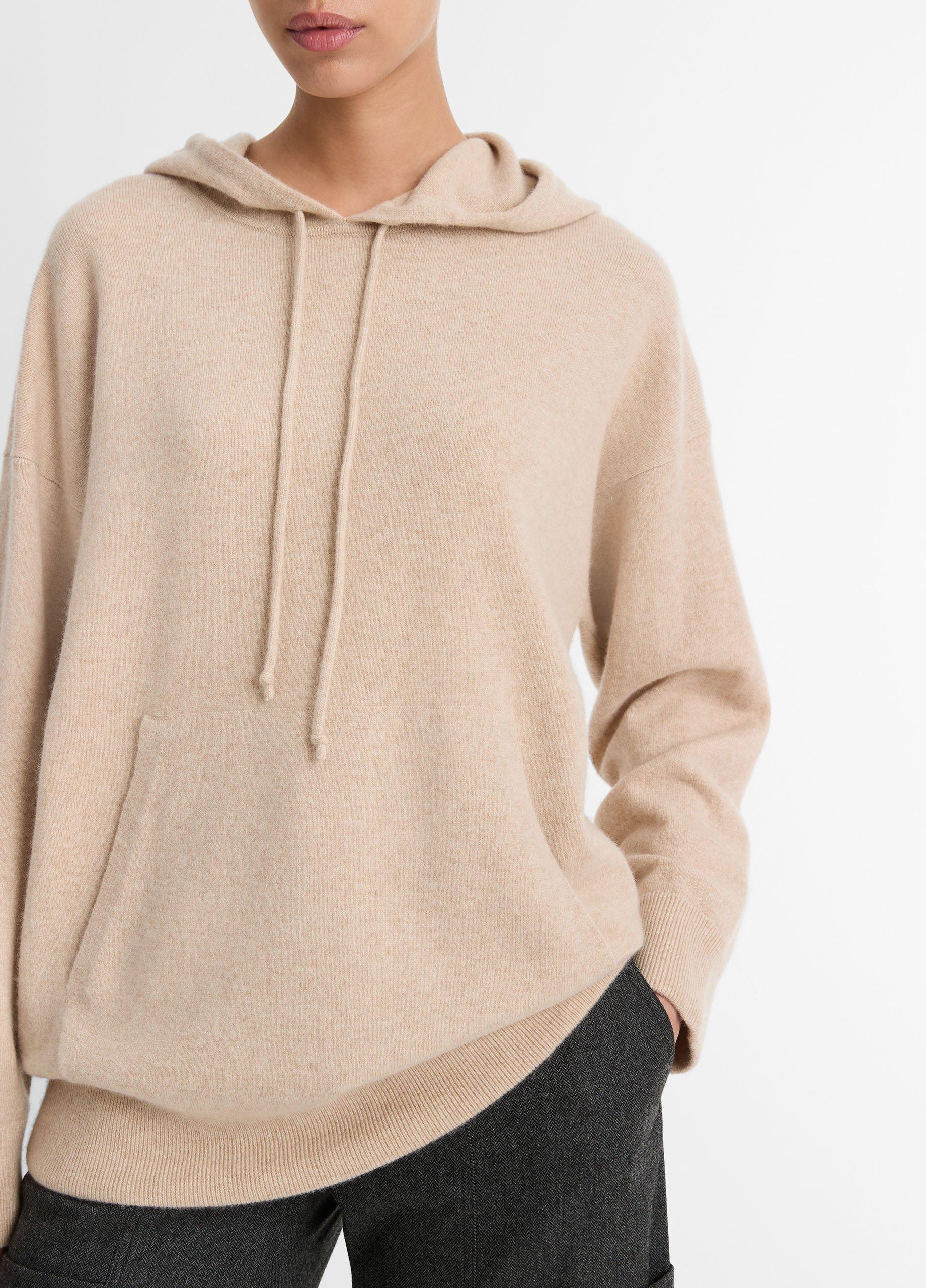 Wool Blend Oversized Hoodie in Sweaters Vince