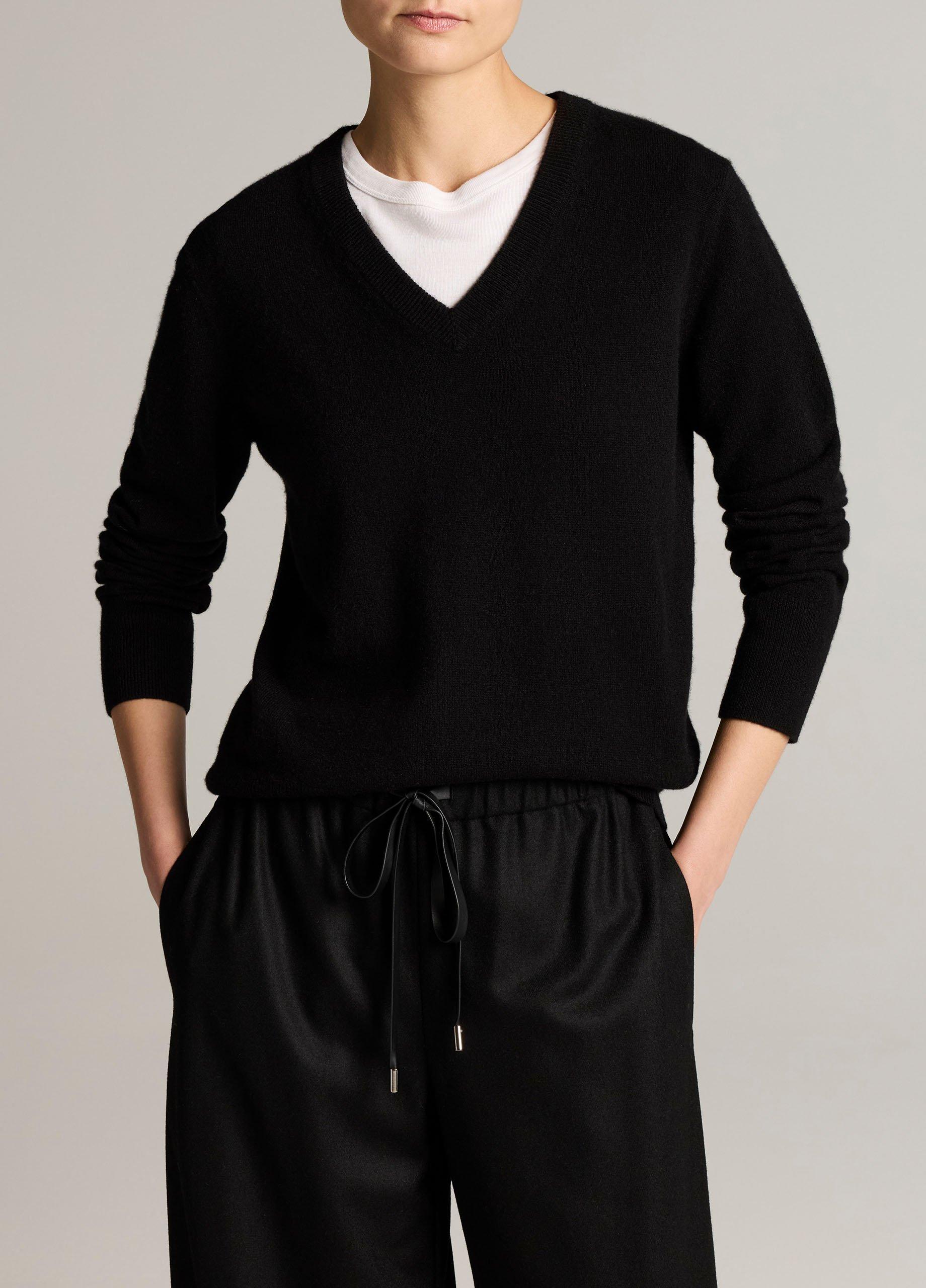 Cashmere Casual V-Neck Sweater image number 0