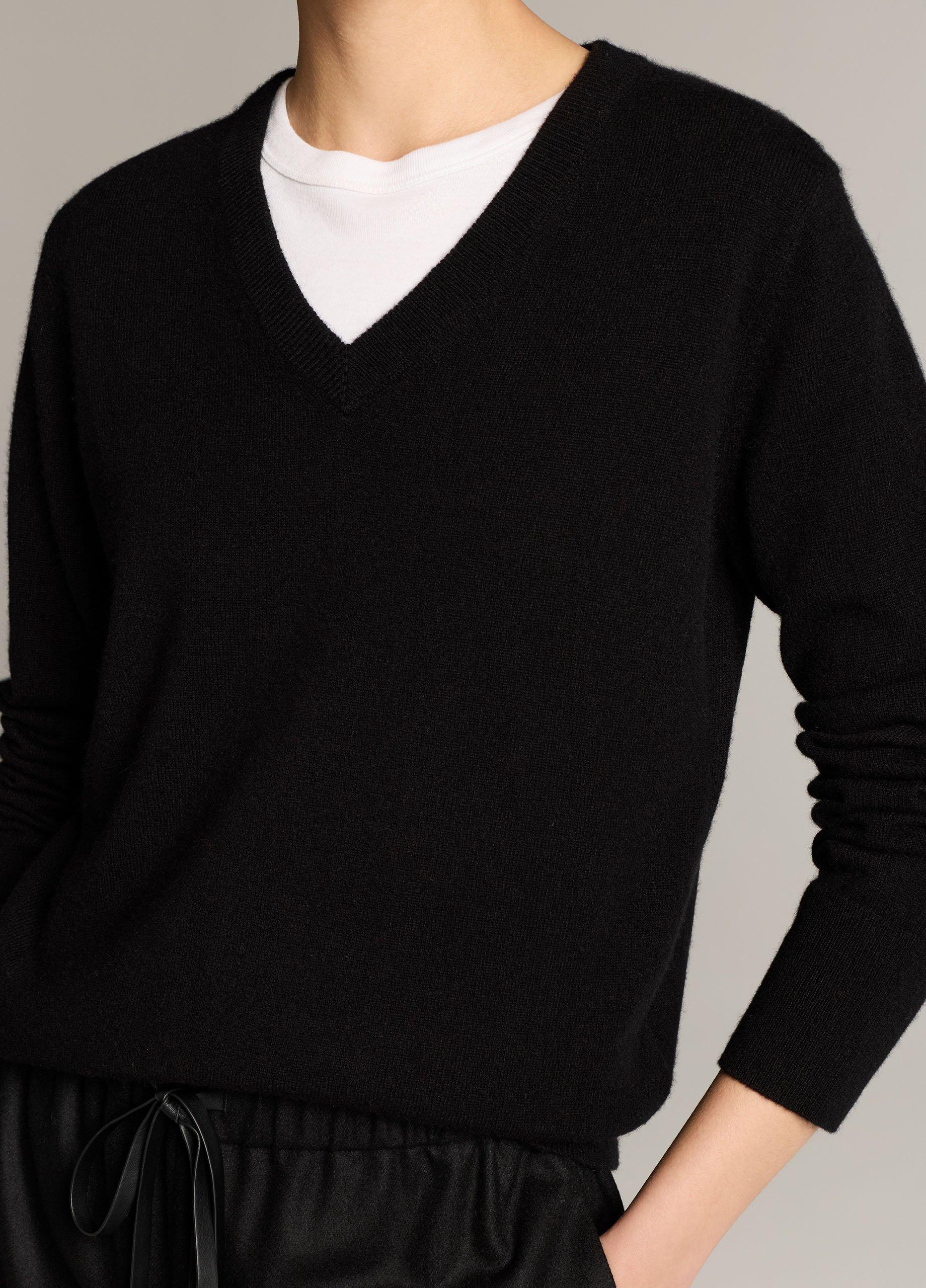 Cashmere Casual V-Neck Sweater image number 1