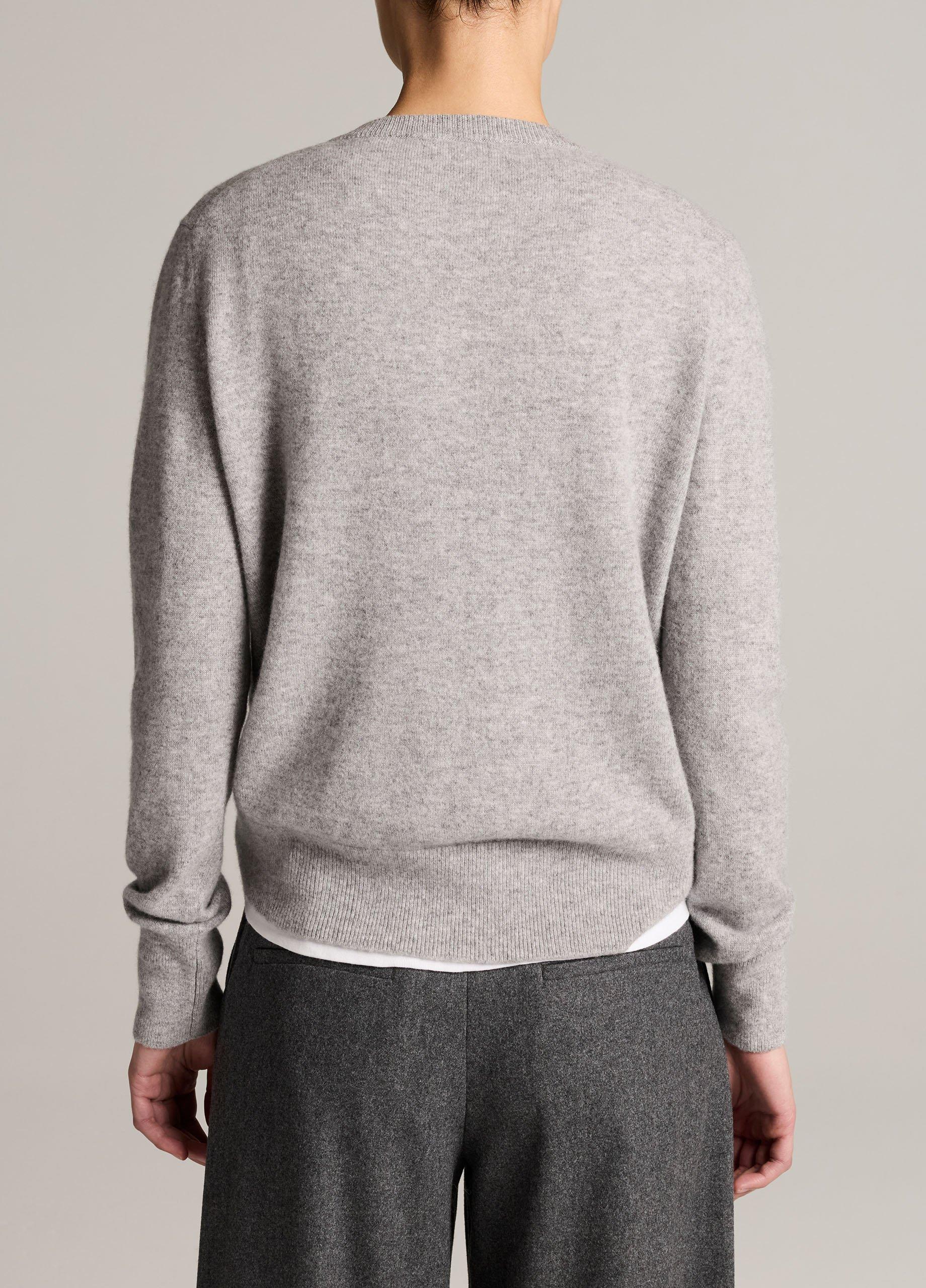 Cashmere Casual V-Neck Sweater image number 2