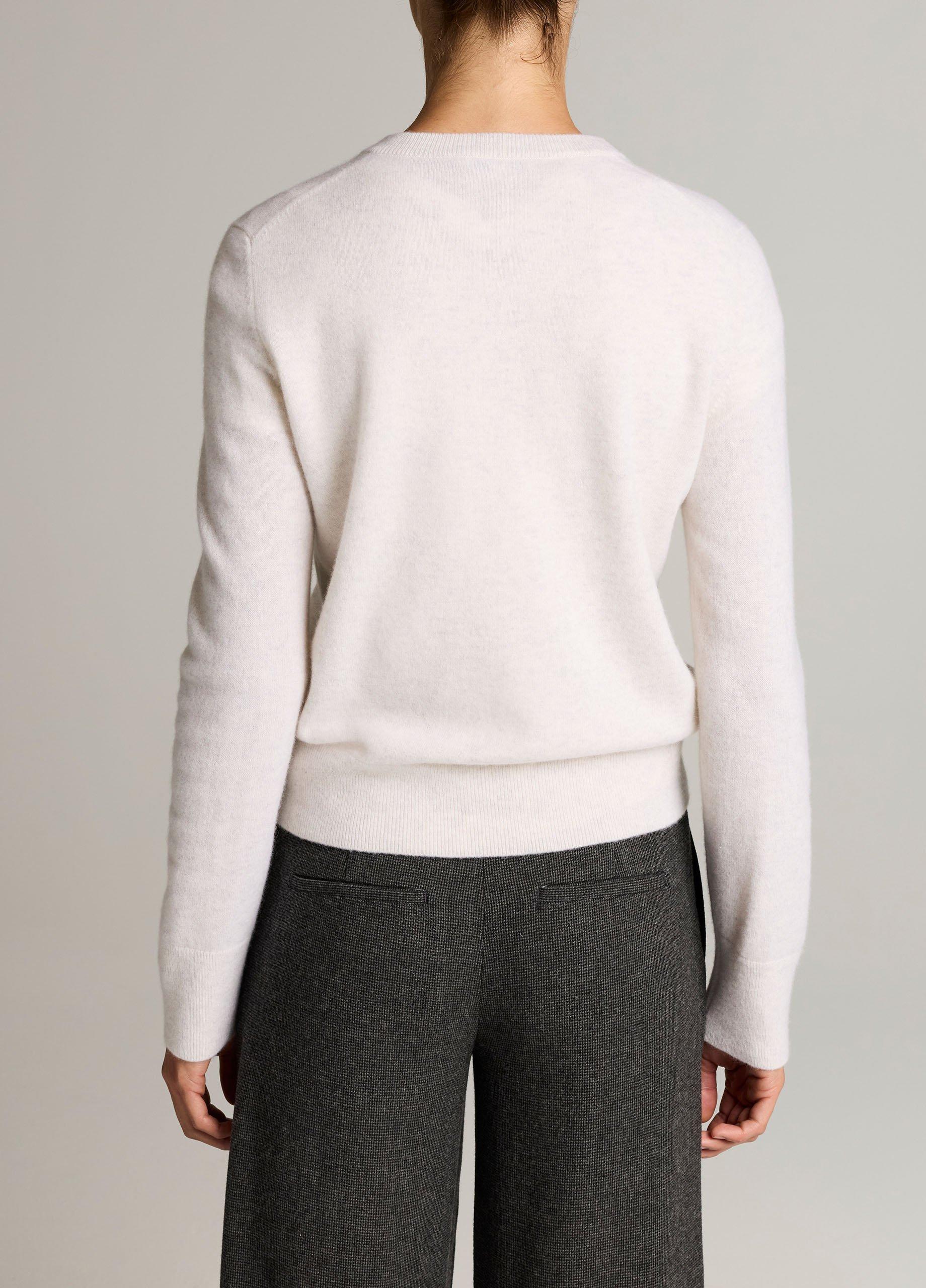 Cashmere Casual V-Neck Sweater image number 2