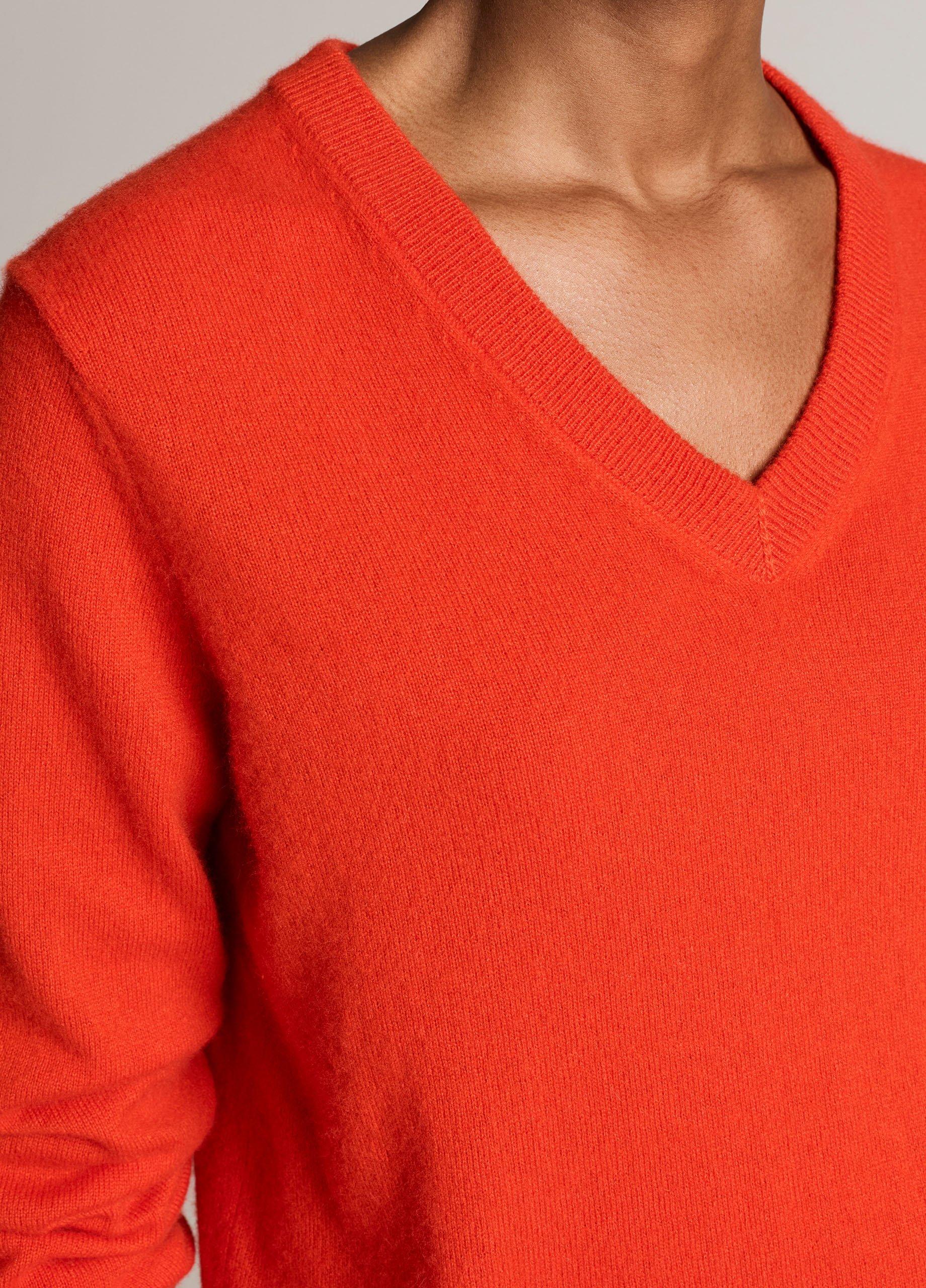 Cashmere Casual V-Neck Sweater image number 1