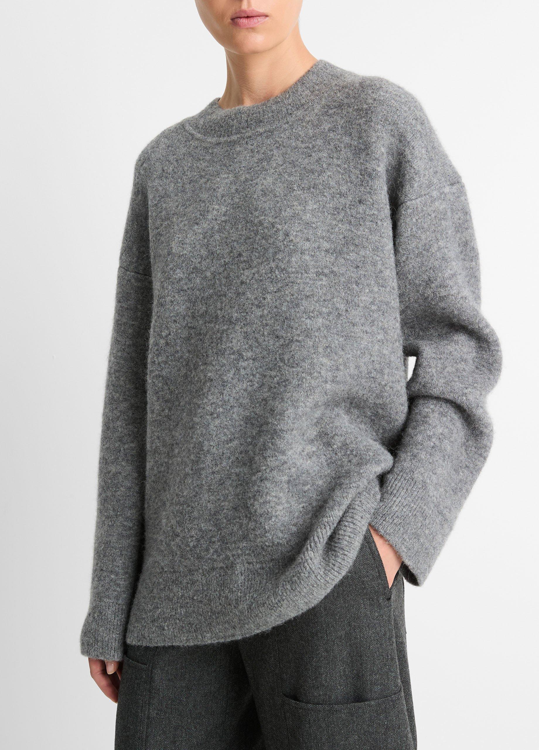 Thumbnail of Textured Soft Sculpted Crew Neck Sweater